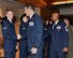 U.S. Air Force Col. Michael Hernandez (center), 325th Fighter Wing commander, congratulates Tyndall’s newest enlisted promotees during a promotion ceremony at Tyndall Air Force Base, Fla., March 1, 2018. The monthly promotion ceremony allows the newly promoted Airmen to share the occasion with their fellow Airmen, friends and family. (U.S. Air Force photo by Airman 1st Class Delaney Gonzales/Released)