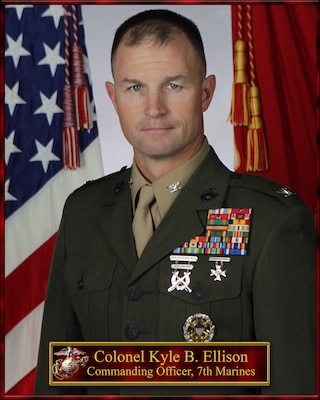 Colonel Kyle B. Ellison > 1st Marine Division > Leaders