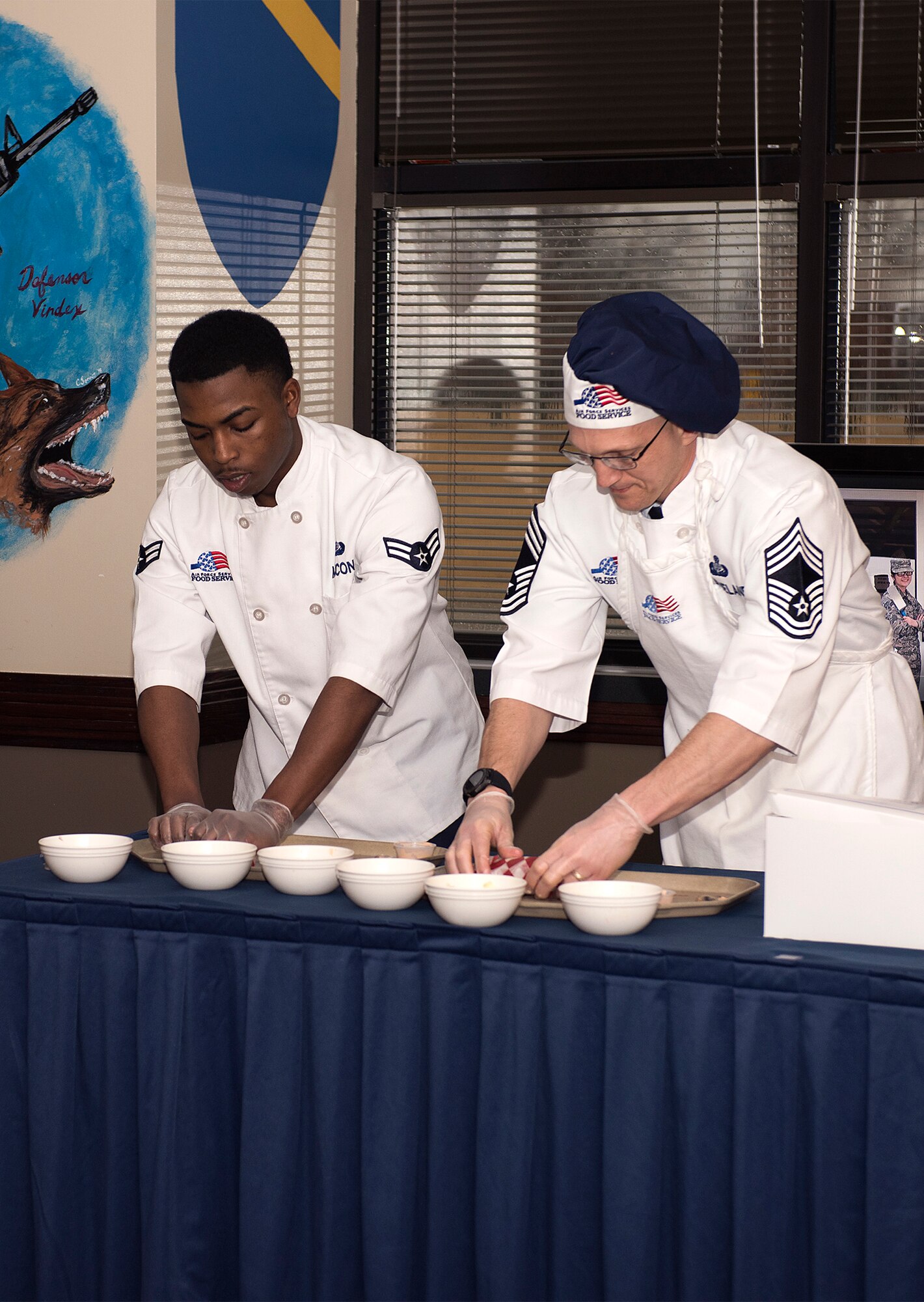 Hennessy evaluation team visits Whiteman Air Force Base.