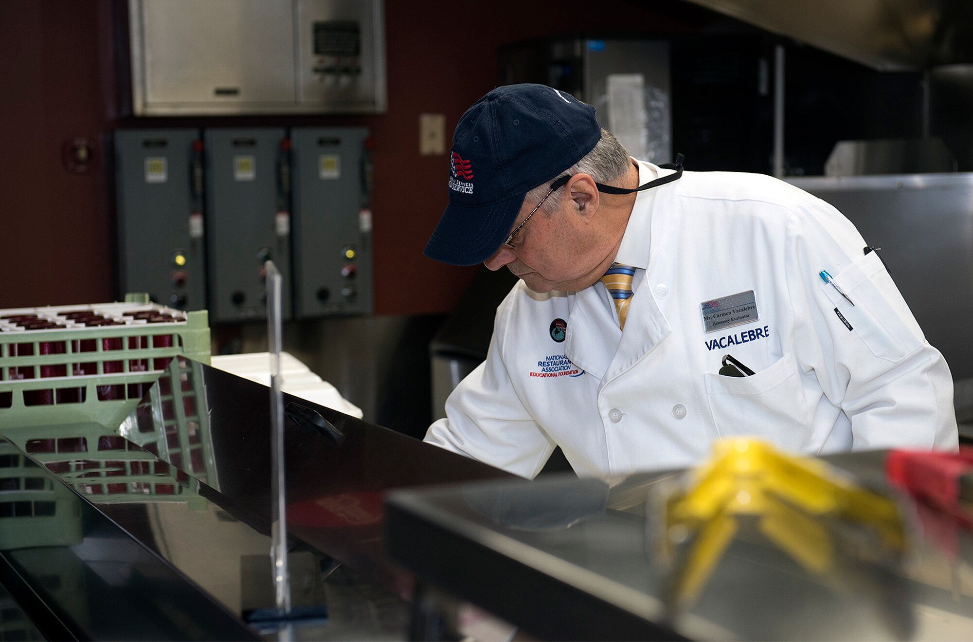 Hennessy evaluation team visits Whiteman Air Force Base.