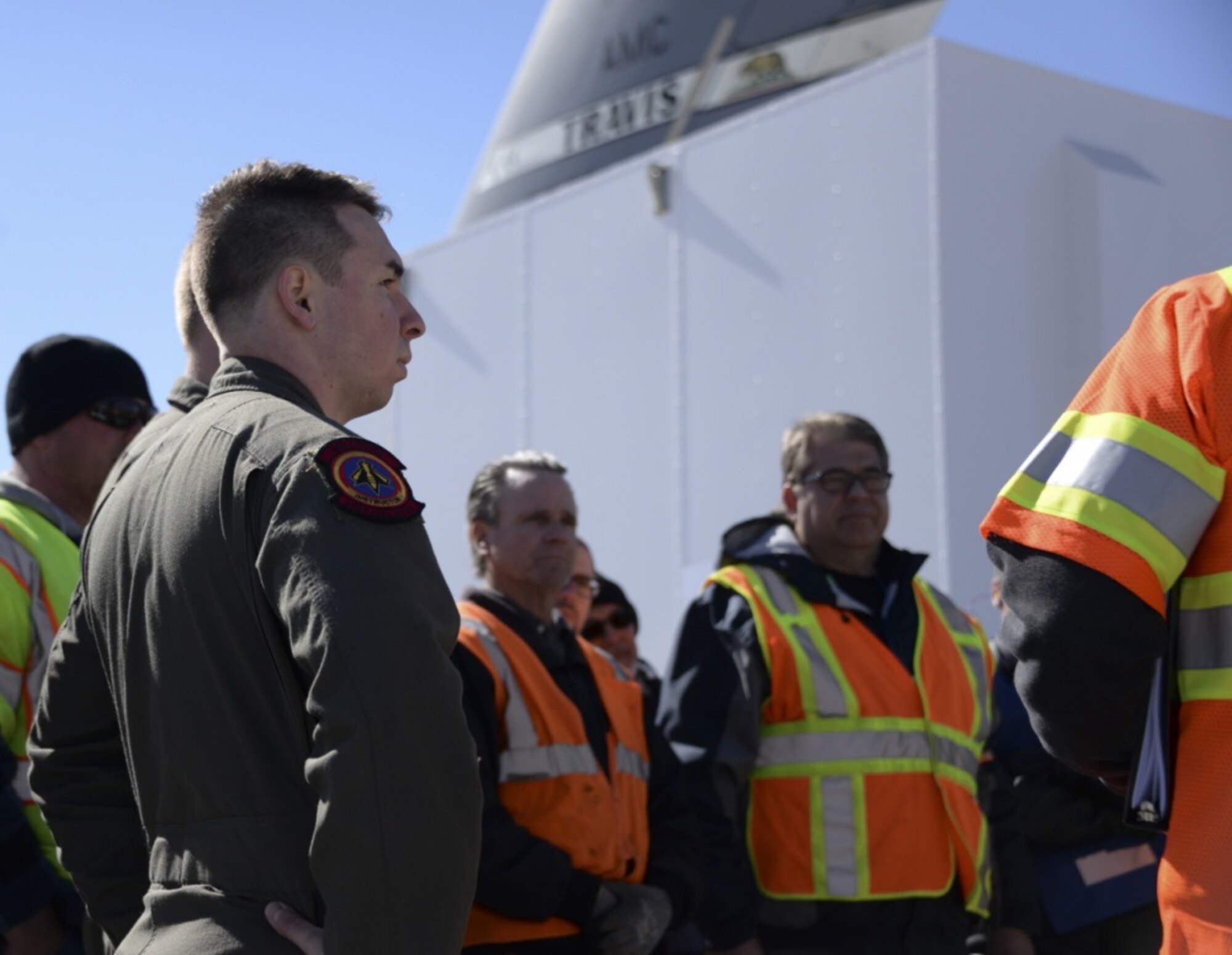 Airmen from the 21st Airlift Squadron and the 860th Aircraft Maintenance Squadron at Travis Air Force Base, California, load a NASA InSight Spacecraft onto a C-17 Globemaster III Feb. 28, 2018, at Lockheed Martin Space, Buckley Air Force Base, Colorado. The equipment was delivered to Vandenberg Air Force Base, Calif., where it will be the first planetary spacecraft to launch from the West Coast launch facility. The launch is scheduled to take place in May 2018 as part of the NASA Insight Mission to look beneath the Martian surface and study the planet’s interior. (U.S. Air Force photo by Senior Airman Amber Carter)