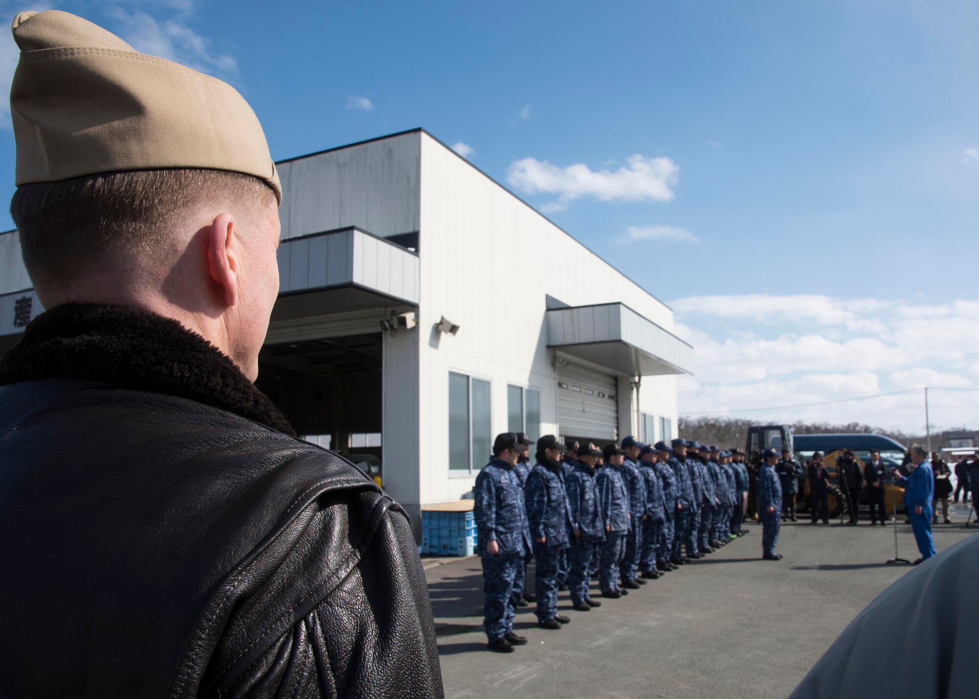 UPDATE: US Navy arrives, continues Lake Ogawara cleanup alongside 35th FW