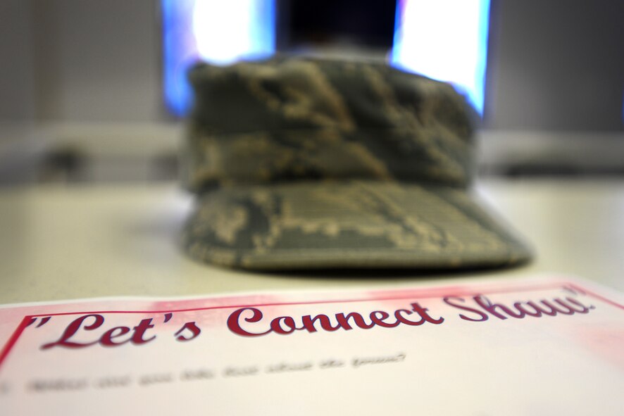 Team Shaw members gathered for a “Let’s Connect Shaw” Women’s Mentorship Forum at Shaw Air Force Base, S.C., Feb. 22, 2018. The idea was brought to Shaw by Senior Master Sgt. Mary Ryan, 20th Component Maintenance Squadron assistant superintendent, after having seen the impact of similar groups at her previous assignments. (U.S. Air Force photo by Senior Airman Kelsey Tucker)