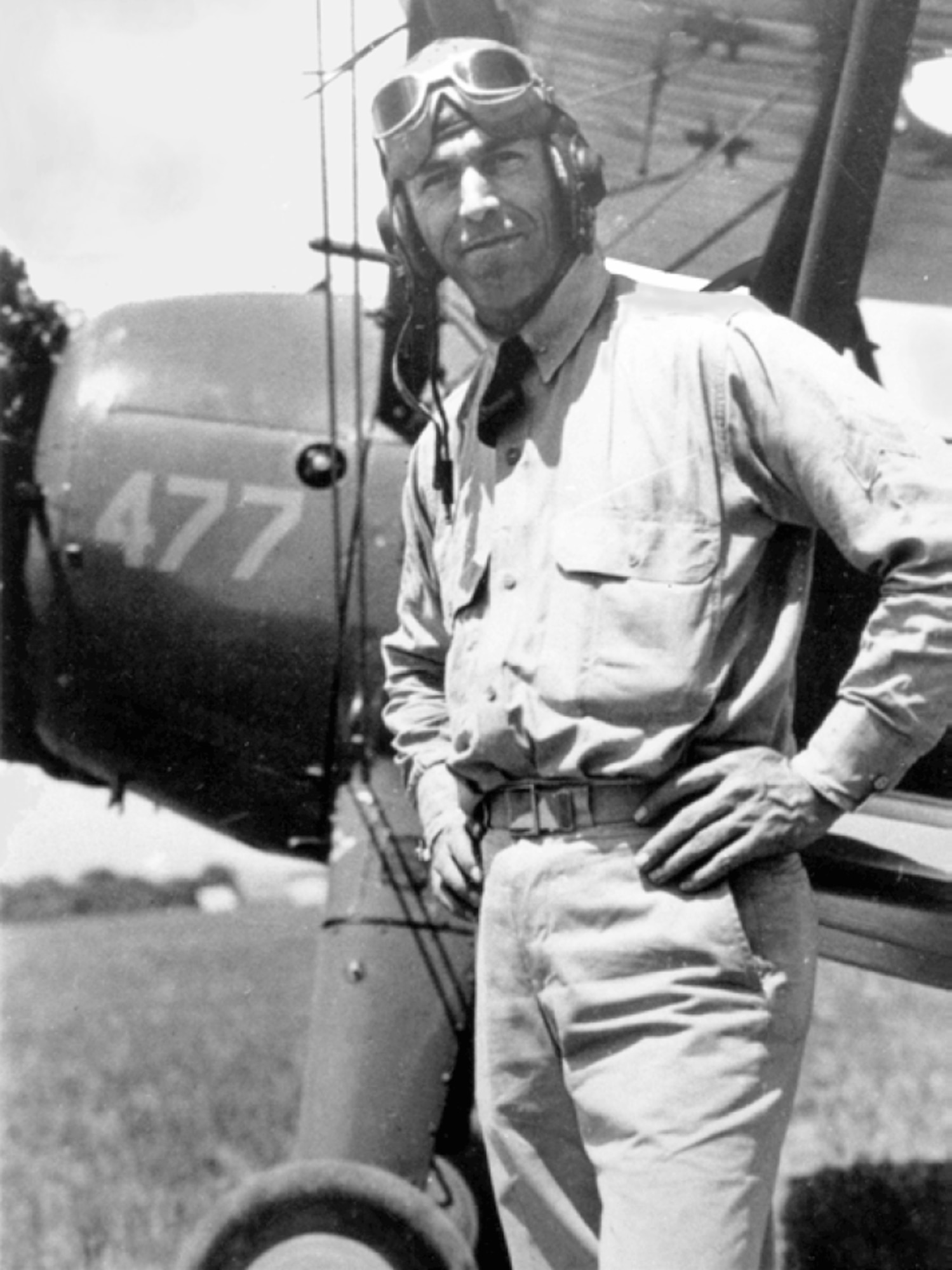 George H. Holmes, the Air Force's last enlisted pilot (Courtesy Photo)