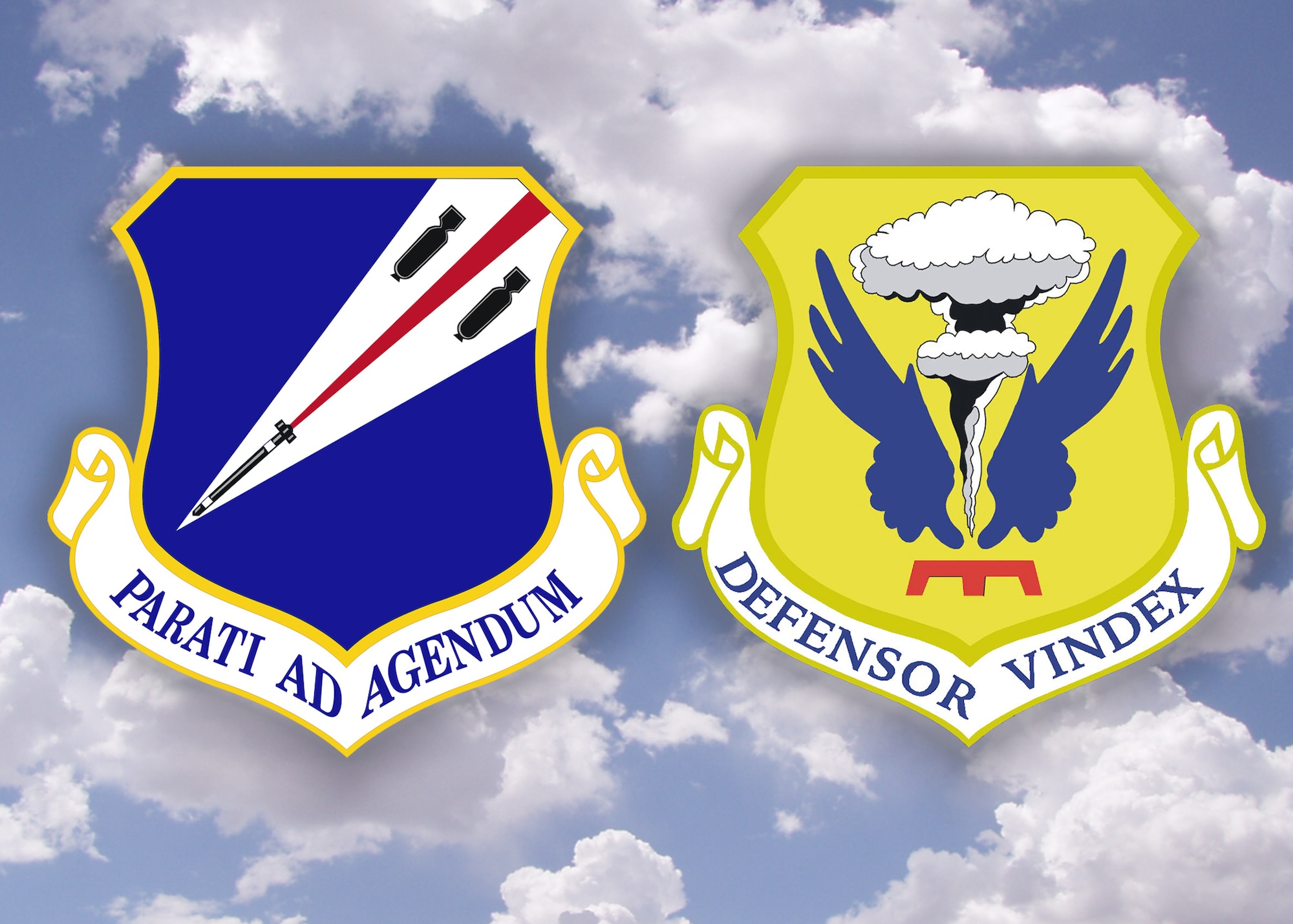 The Missouri Air National Guard's 131st Bomb Wing and U.S. Air Force 509th Bomb Wing at Whiteman Air Force Base were recently announced as co-winners of the 2017 Omaha Trophy in the Strategic Bomber Catagory.  (U.S. Air National Guard graphic by Senior Master Sgt. Mary-Dale Amison)