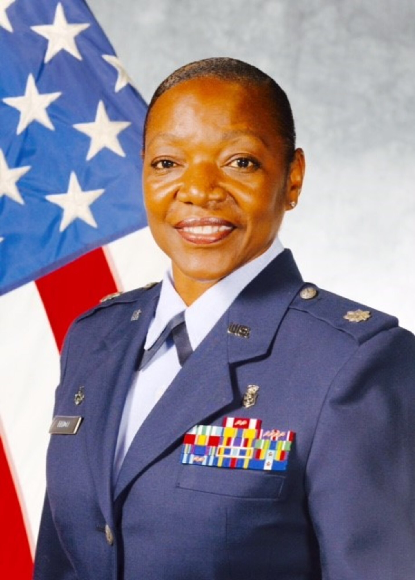 This is the official portrait of Lt. Col. Rebecca Elliott.