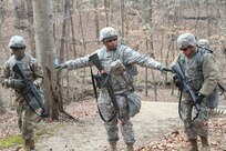 U.S. Army Reserve Soldiers practice critical skills with warrior task training