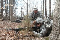 U.S. Army Reserve Soldiers practice critical skills with warrior task training