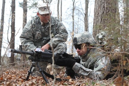 U.S. Army Reserve Soldiers practice critical skills with warrior task training