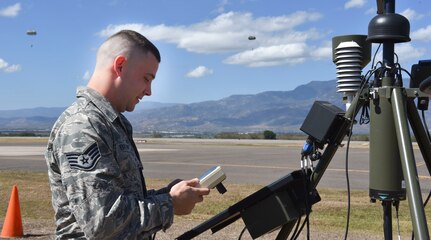 Operations Support Flight provides assistance during U.S., Central American static line jumps