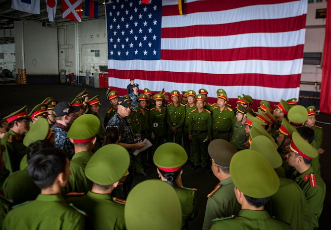 Carl Vinson Strike Group Departs Vietnam