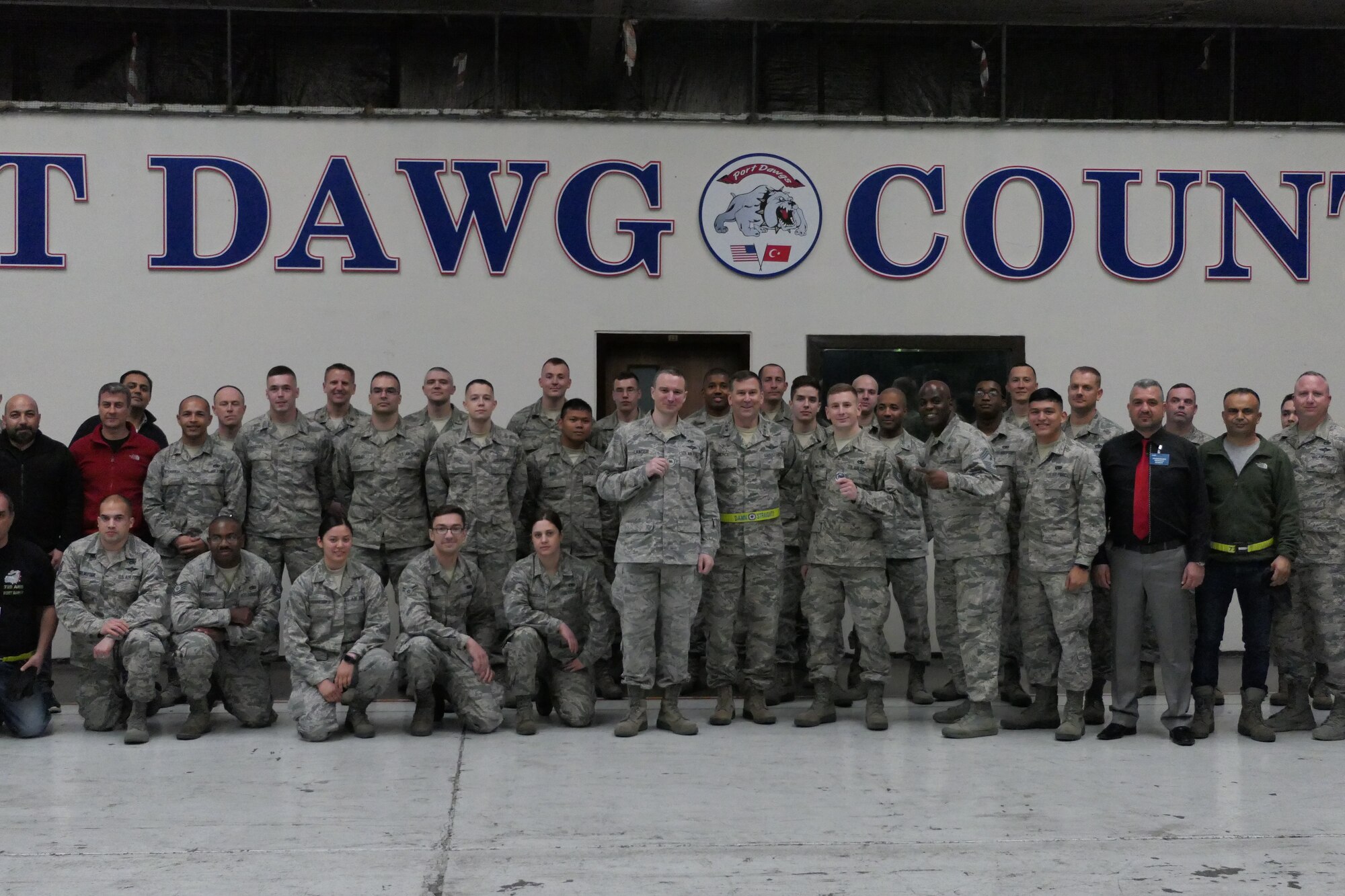 Expeditionary commander visits 521st AMOG's en route squadrons