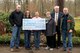 Moms Offering Moms Support Club of Kaiserlsautern donates $400 to the Ramstein Area Chief’s Group and German-American Women’s Organization at the American Kindergraves in Kaiserslautern, Germany, March 10, 2018. The money supports the organizations’ ability to maintain the Kindergraves lease and ensure it is clean. (U.S. Air Force photo by Senior Airman Devin Boyer)