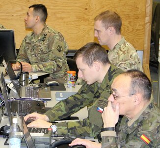 Army Reserve Soldiers help NATO allies work together at Dynamic Front