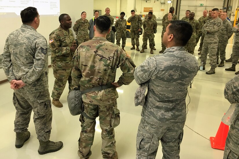 Army Reserve Soldiers, Air Force personnel build a partnership