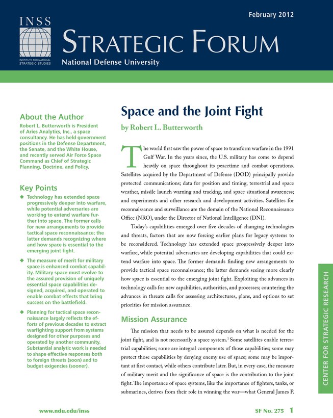 Space and the Joint Fight