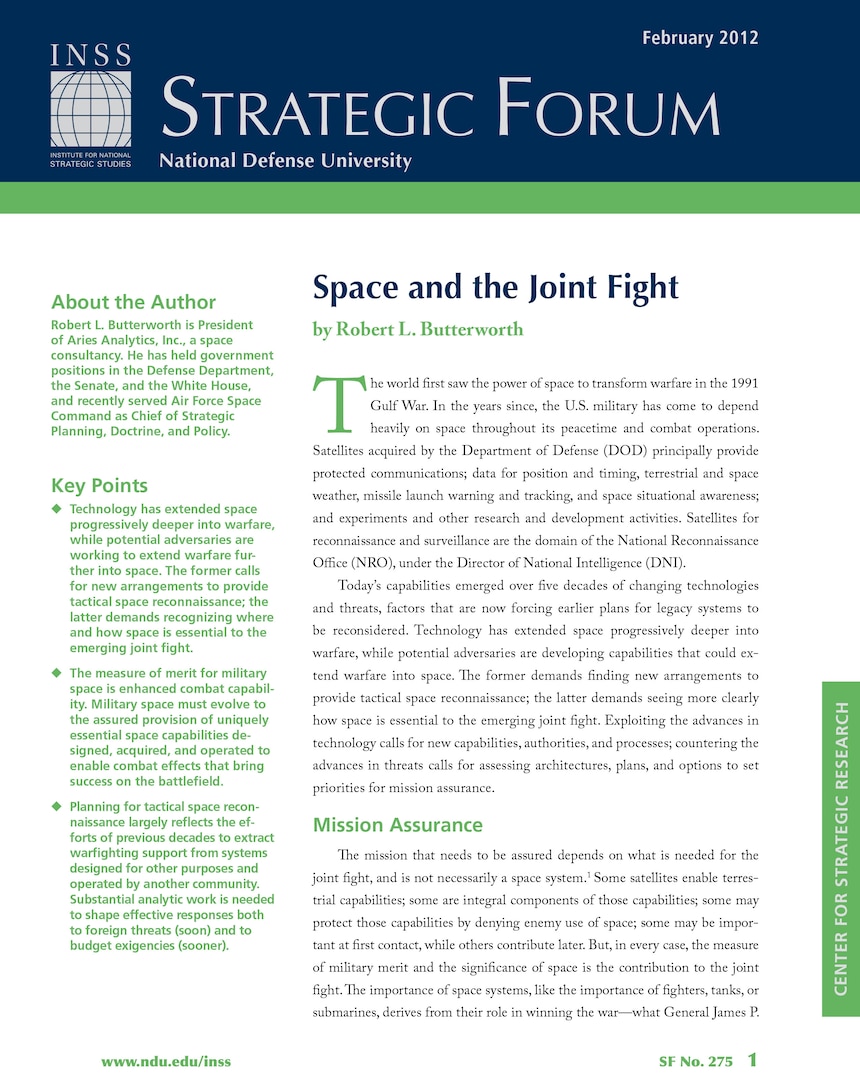 Space and the Joint Fight