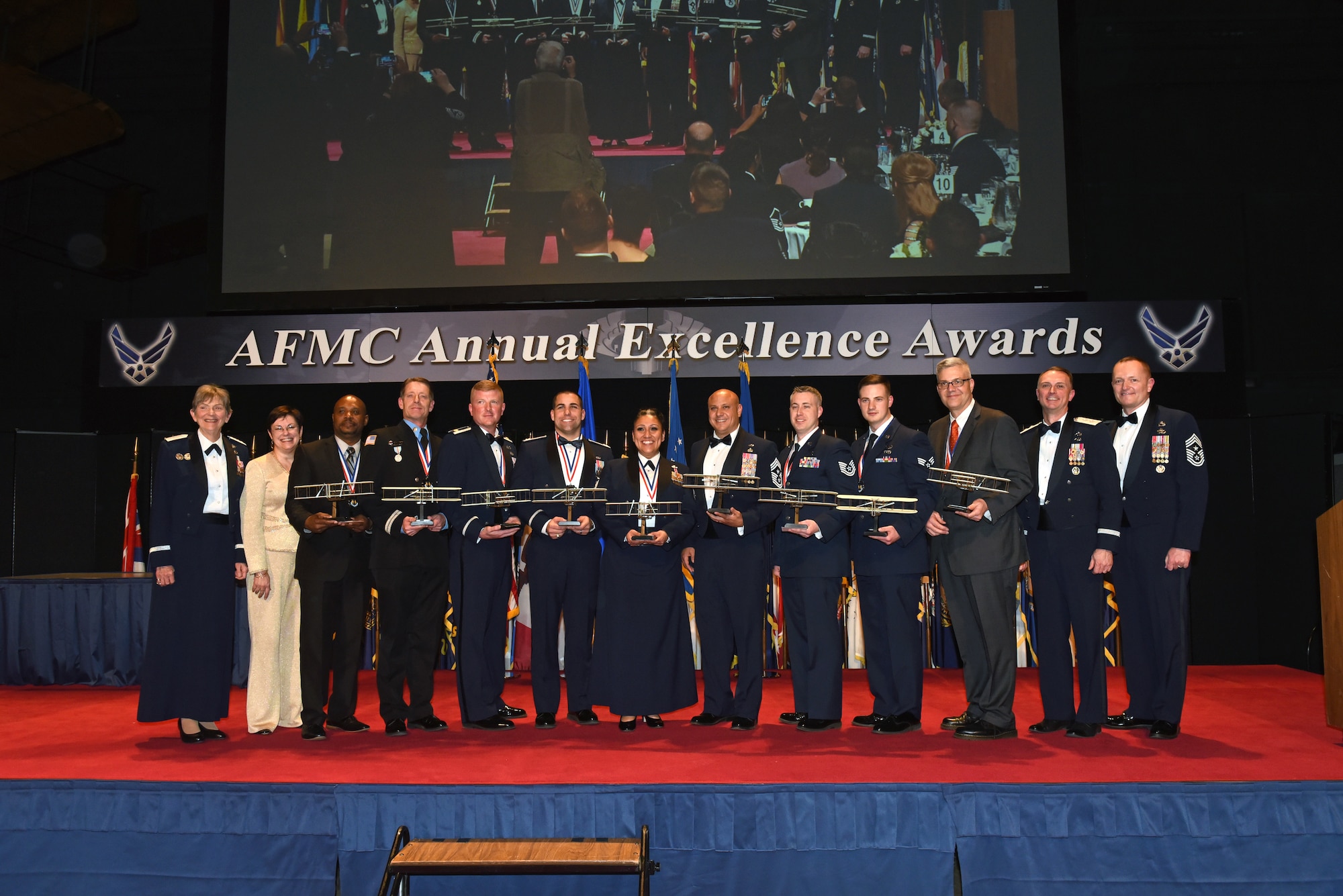 AFMC Excellence Award winners