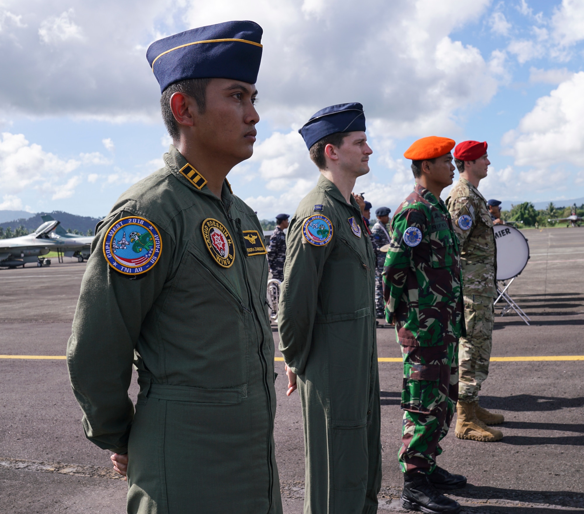 U.S., Indonesian air forces kickoff exercise Cope West 2018