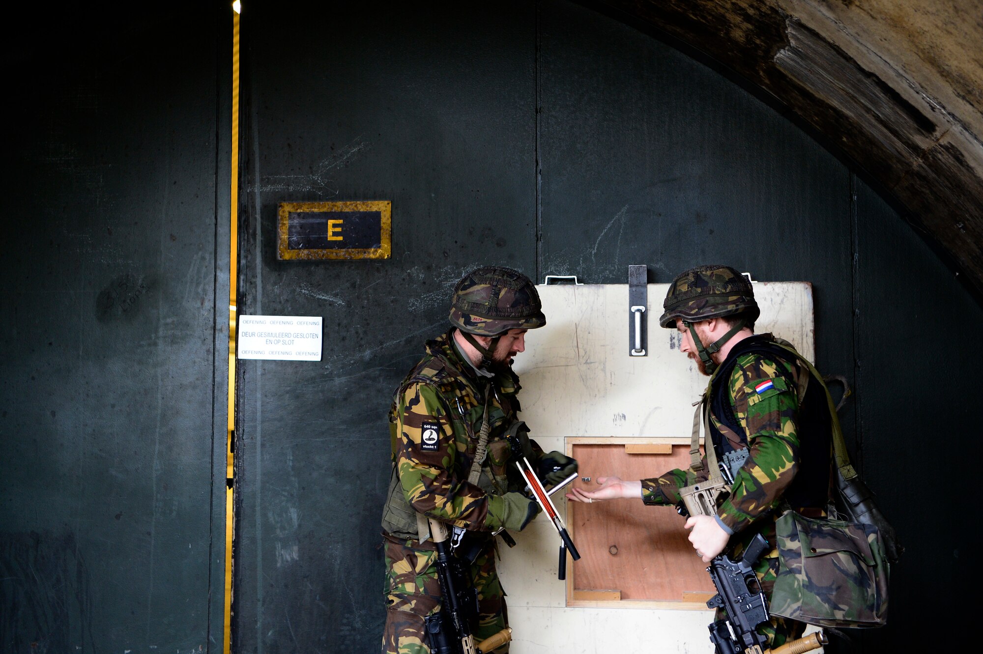 The exercise was conducted to showcase the Royal Netherlands Air Force's ability to respond to intrusion to Michael Turner, U.S. Representative for Ohio's 10th Congressional district.