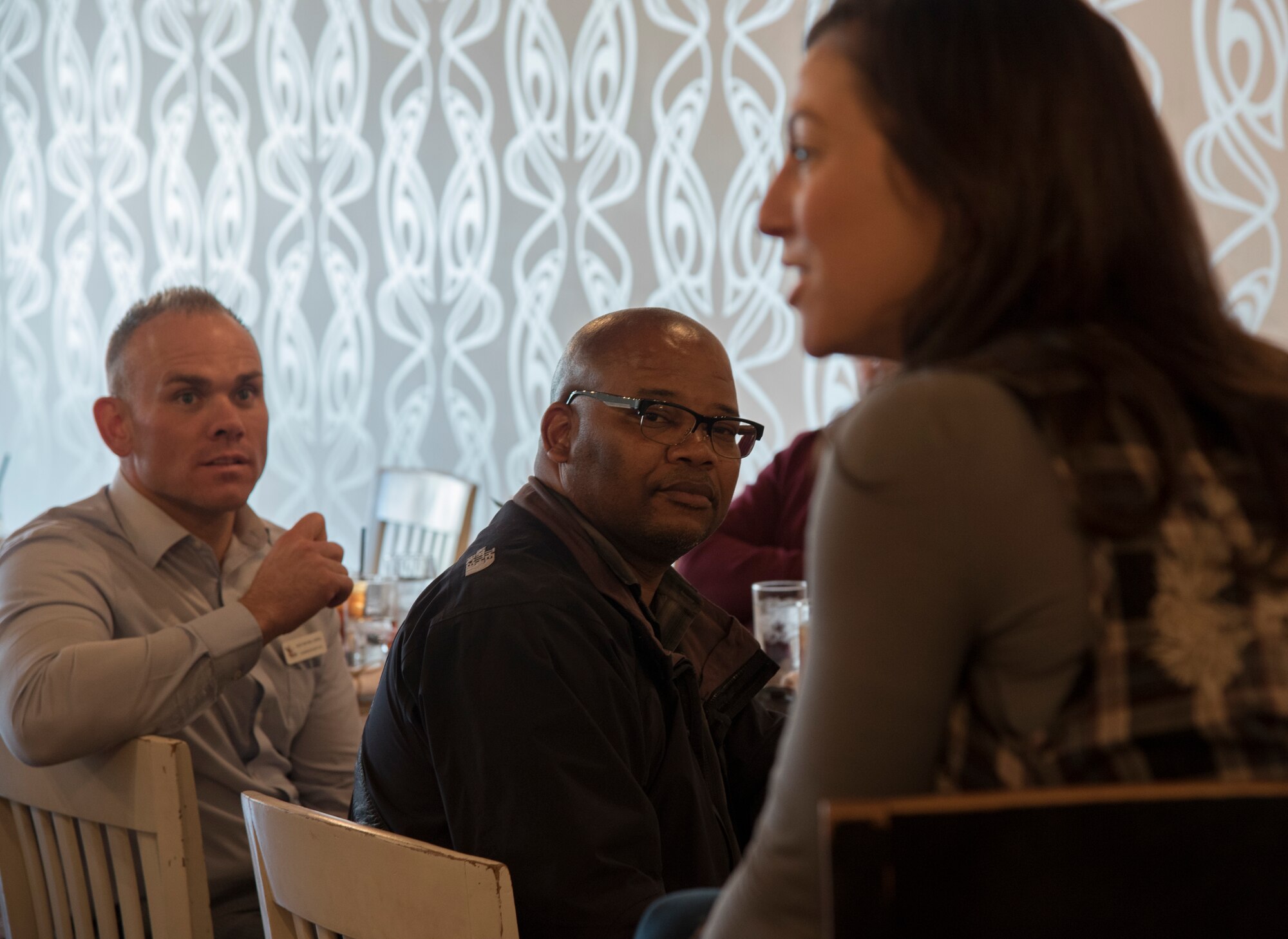 Leadership Moody strives to diversify and grow the skill sets of its students by integrating them with civic leaders in the community to discuss leadership, lessons learned and best practices. (U.S. Air Force photo by 1st Lt. Kaitlin G. Toner)