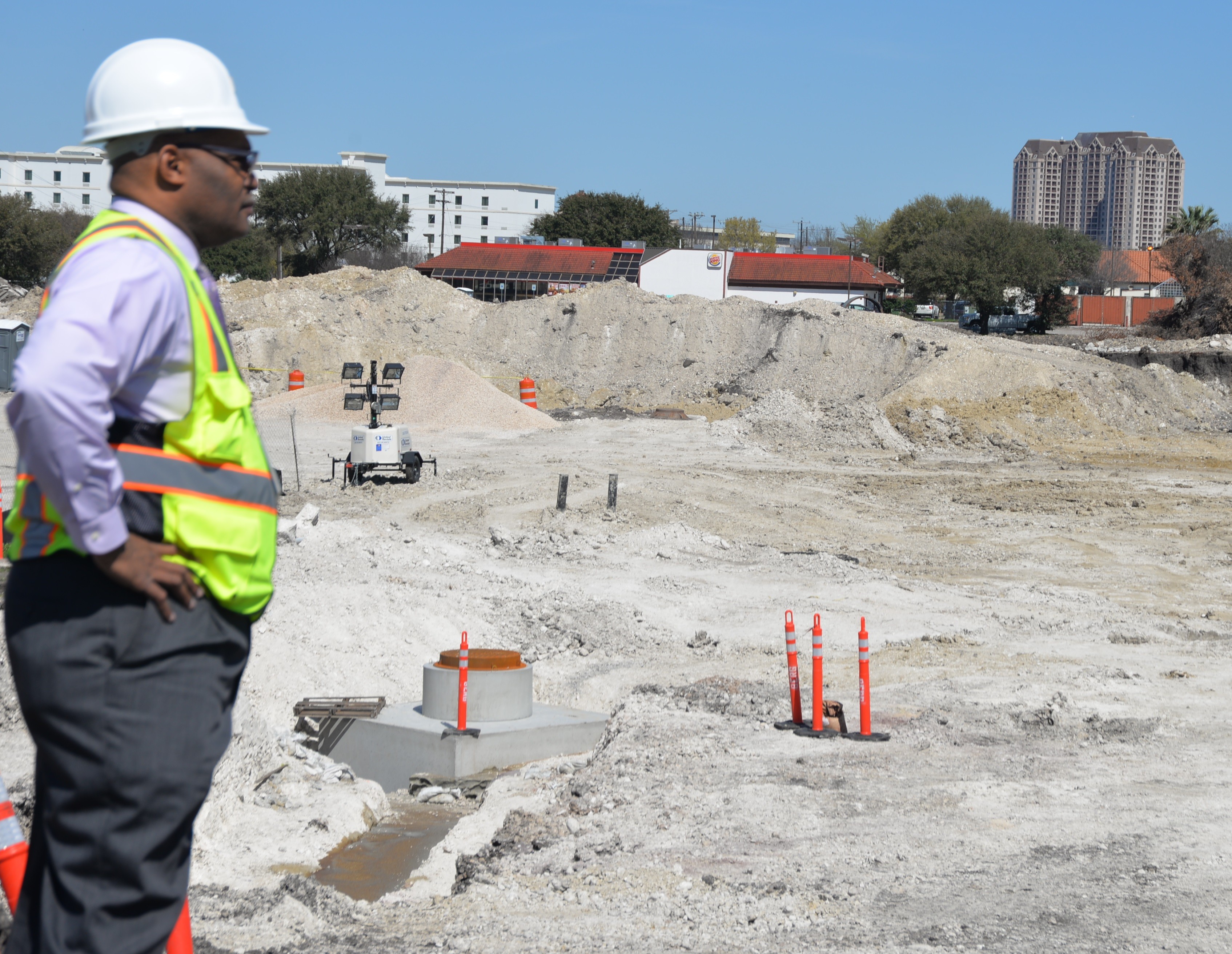 Construction Progressing On New Exchange Shopping Center Joint