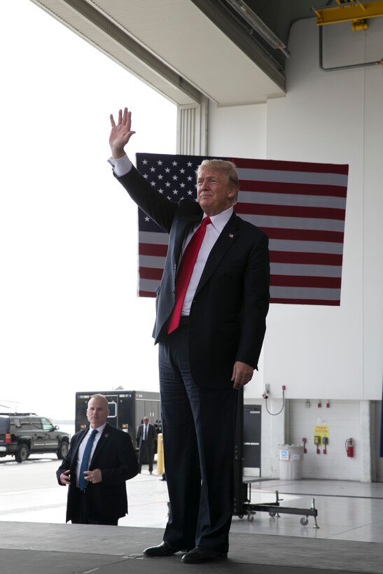 President of the United States Visits MCAS Miramar