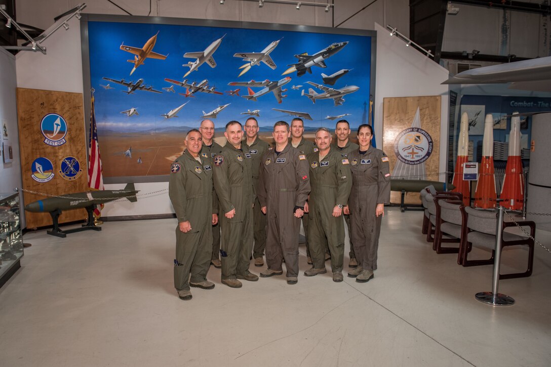 The 412th Medical Group hosted a group of Air Force flight surgeons who visited Edwards AFB March 8-9. The flight surgeons are part of the Air Force Residency in Aerospace Medicine program based out of Wright-Patterson Air Force Base, Ohio.