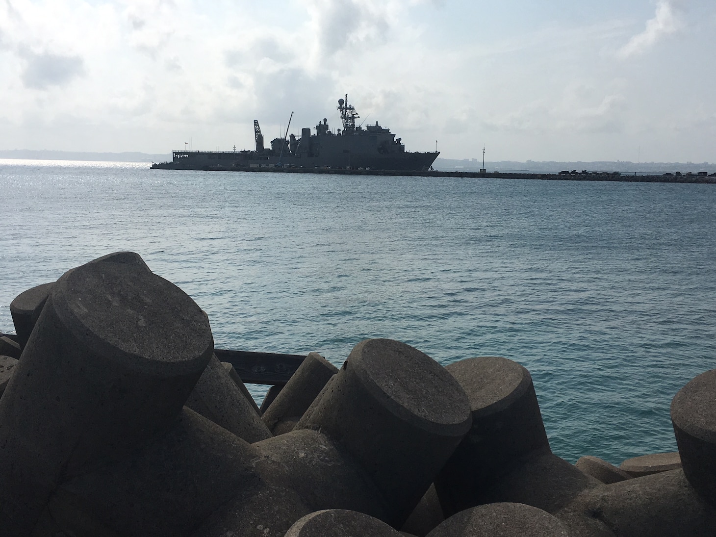 Ashland Arrives in Okinawa