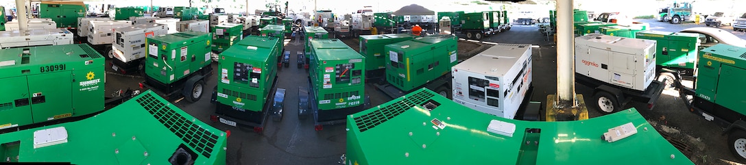 The U.S. Army Corps of Engineers uses Pier 14, San Juan, Puerto Rico, to stage and repair generators that are part of the ongoing Temporary Power mission in response to Hurricane Maria. USACE continues to ensure Puerto Rican’s have an adequate quality of life and essential services to take care of their families and businesses during the recovery process.