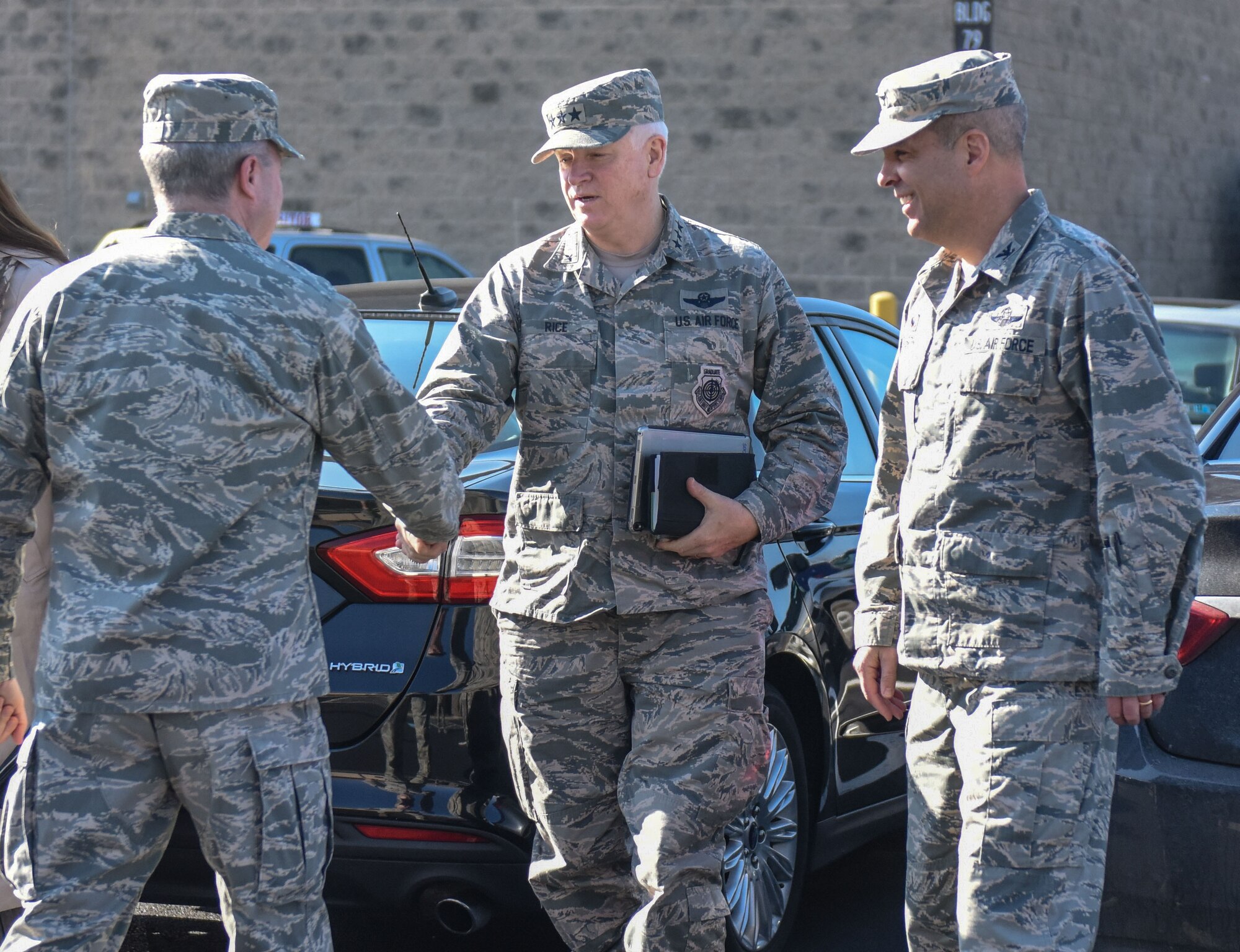 Air National Guard director and command chief visit 193rd Special Operations Wing