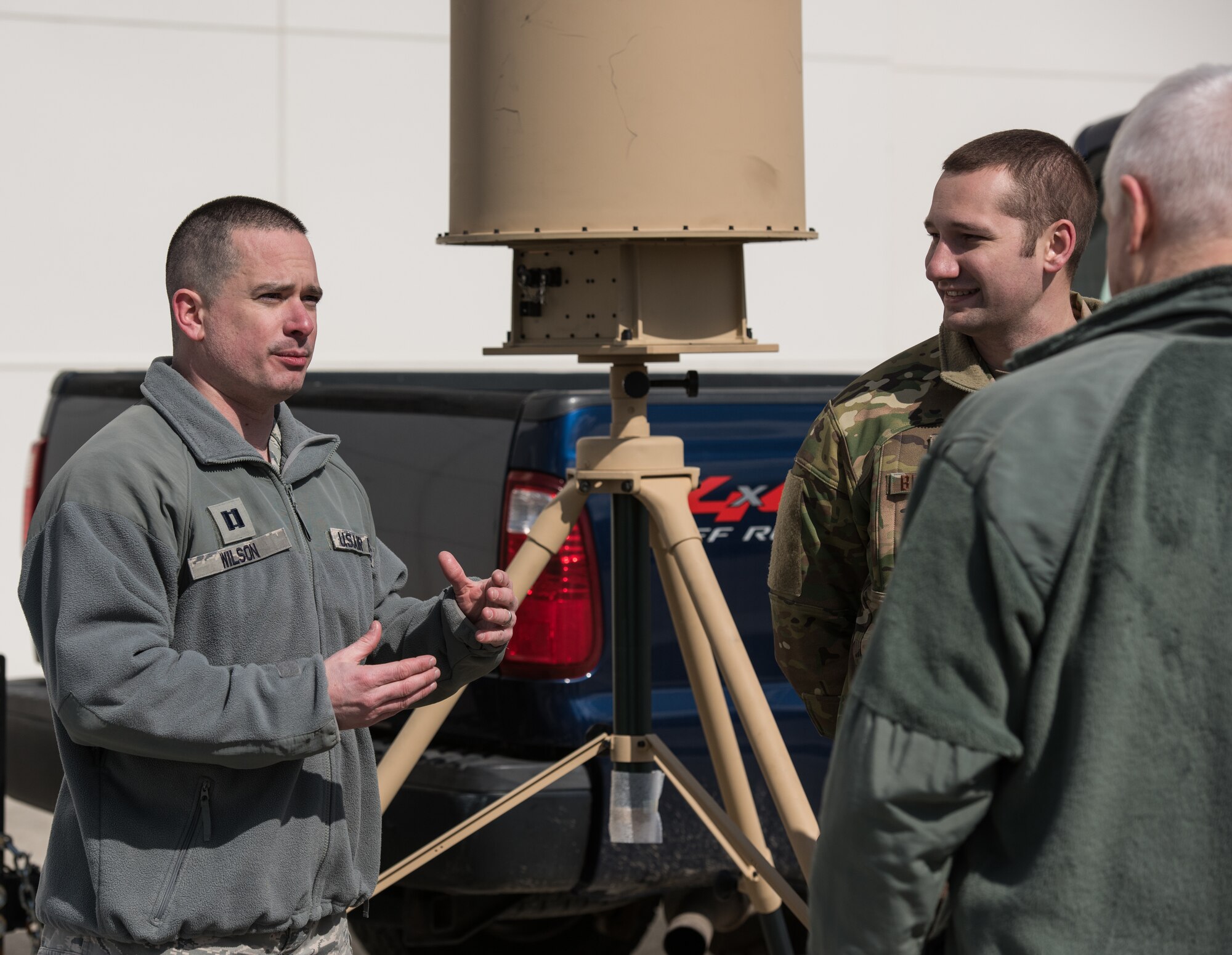 Air National Guard director and command chief visit 193rd Special Operations Wing