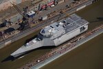MOBILE, Ala. (March 16, 2016) -- File photo of the future USS Tulsa (LCS 16).