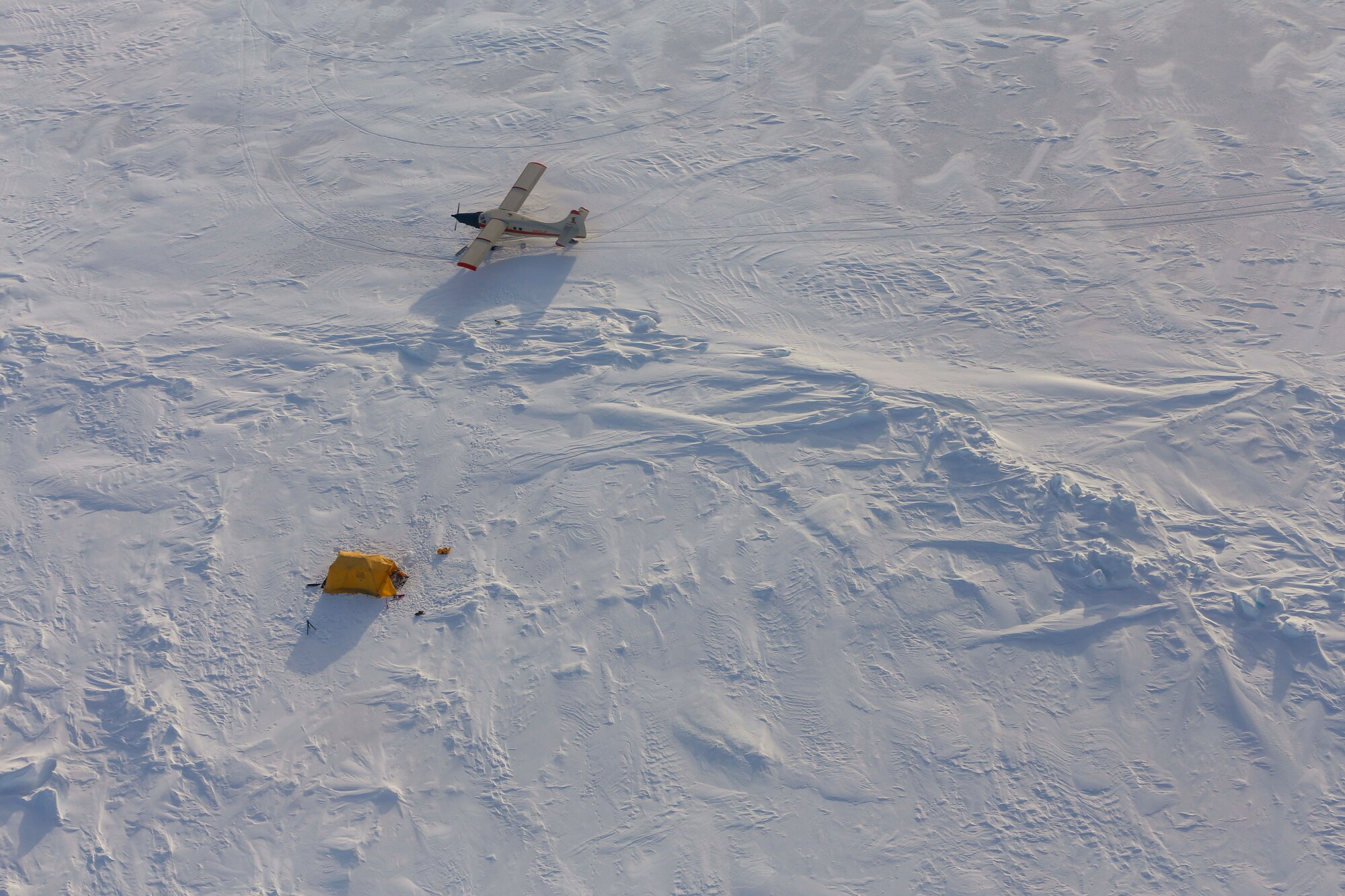 Alaska Guardsmen conduct operations in frozen Beaufort Sea