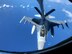 The 14th Fighter Squadron conducts refueling operations over the Pacific Ocean.