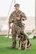 Military working dogs demonstrate controlled aggression tactics