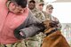 Military working dogs demonstrate controlled aggression tactics