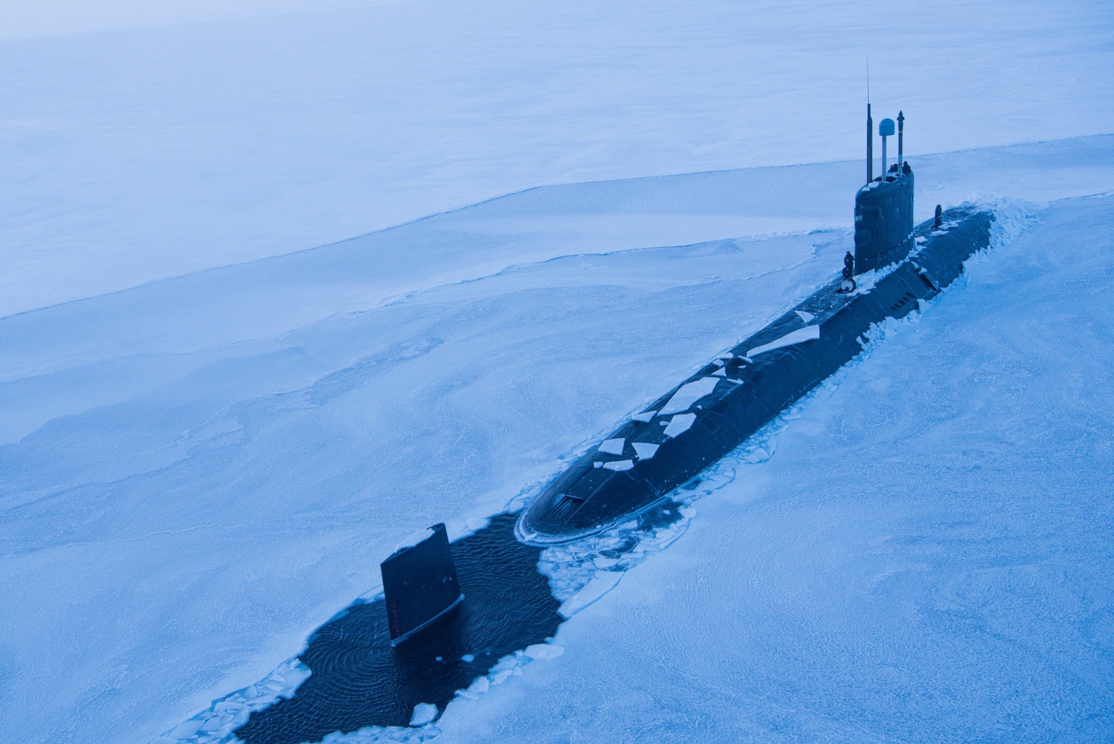 Alaska Guardsmen conduct operations in frozen Beaufort Sea