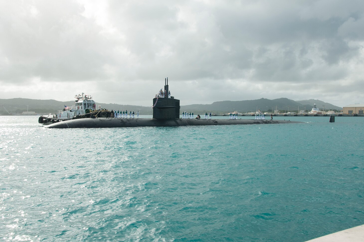 USS Oklahoma City Visits Singapore