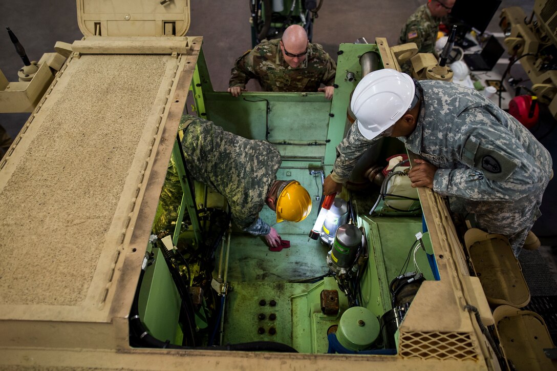 Armored Security Vehicle mechanic training