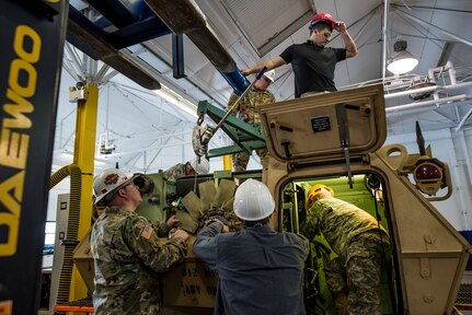 Armored Security Vehicle maintenance training