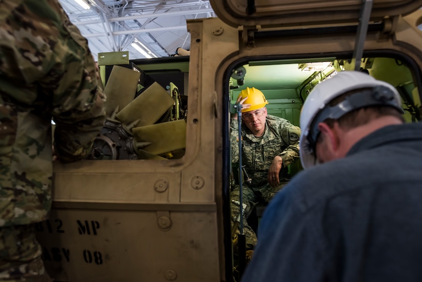 Armored Security Vehicle maintenance training