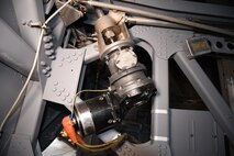 (03/07/2018) -- A view of the bomb bay in the Boeing B-17F Memphis Belle during the restoration process. Plans call for the aircraft to be placed on permanent public display in the WWII Gallery here at the National Museum of the U.S. Air Force on May 17, 2018. (U.S. Air Force photo by Ken LaRock)