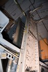 (03/07/2018) -- A view of the bomb bay in the Boeing B-17F Memphis Belle during the restoration process. Plans call for the aircraft to be placed on permanent public display in the WWII Gallery here at the National Museum of the U.S. Air Force on May 17, 2018. (U.S. Air Force photo by Ken LaRock)