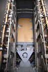 (03/07/2018) -- A view of the bomb bay in the Boeing B-17F Memphis Belle during the restoration process. Plans call for the aircraft to be placed on permanent public display in the WWII Gallery here at the National Museum of the U.S. Air Force on May 17, 2018. (U.S. Air Force photo by Ken LaRock)