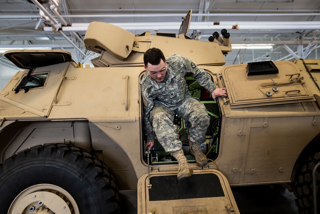 Armored Security Vehicle mechanic training