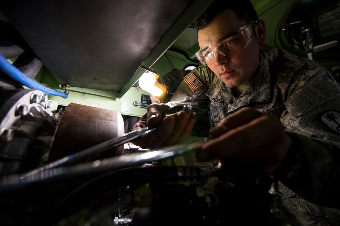 Armored Security Vehicle mechanic training