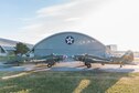(03/14/2018) -- The B-17F Memphis Belle, left, poses for photos along with the B-17G Shoo Shoo Baby at the National Museum of the United States Air Force on March 14, 2018. Plans call for the Memphis Belle aircraft to be placed on permanent public display in the WWII Gallery here at the National Museum of the U.S. Air Force on May 17, 2018. (U.S. Air Force photo by Kevin Lush)(03/14/2018) -- The B-17F Memphis Belle poses for photos before moving into the WWII Gallery at the National Museum of the United States Air Force on March 14, 2018. Plans call for the aircraft to be placed on permanent public display in the WWII Gallery here at the National Museum of the U.S. Air Force on May 17, 2018. (U.S. Air Force photo by Kevin Lush)