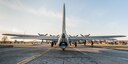 (03/14/2018) -- The B-17F Memphis Belle poses for photos before moving into the WWII Gallery at the National Museum of the United States Air Force on March 14, 2018. Plans call for the aircraft to be placed on permanent public display in the WWII Gallery here at the National Museum of the U.S. Air Force on May 17, 2018. (U.S. Air Force photo by Kevin Lush)