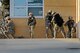U.S. Airmen assigned to the 20th Security Forces Squadron (SFS) prepare to enter an active threat exercise site at Shaw Air Force Base, S.C., March 16, 2018.